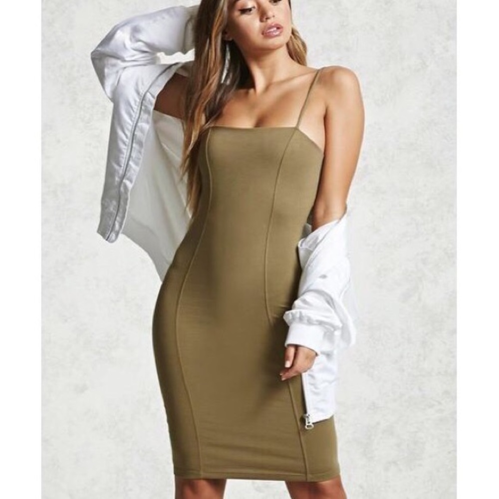 Forever 21 cami bodycon dress